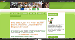 Desktop Screenshot of leblogdelabio.com
